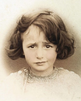 Mimi as a young girl