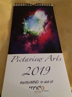 My calendars for 2019 #artforMND 