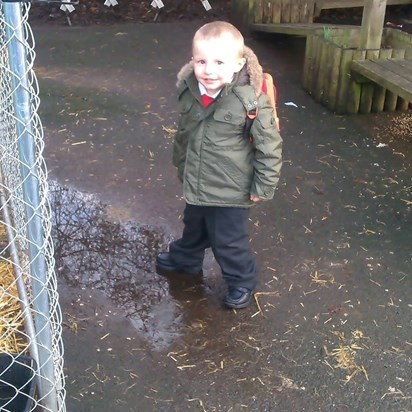 First day at nursery