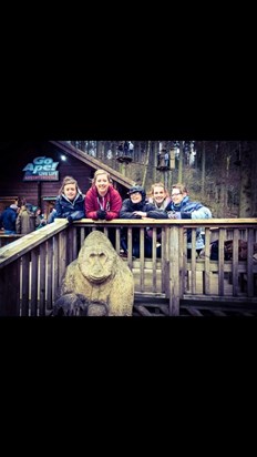 A lovely adventure at Go Ape. With much laughter and smiles x