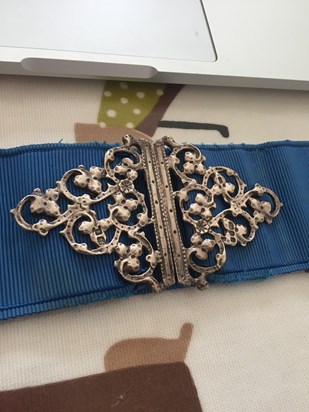 Grannas Buckle, she gave it to me for my birthday, and told me to 'Keep it working in the family'   