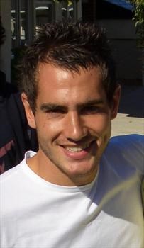 Adam at Bideford rugby training camp in 2005