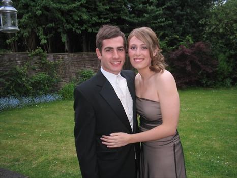 Leavers Ball May 2006 with Jane