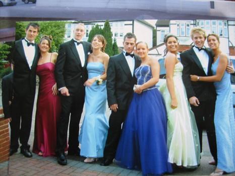 Leavers Ball (for the year above Adam)