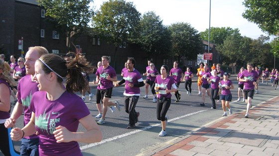 Run to the Beat, Greenwich, Sept  2011