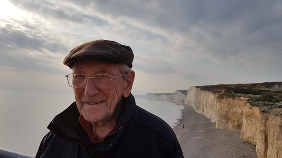 Dad Birling Gap our special place 