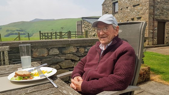On holiday with Dad July 2019 Lake District his favorite place , so pleased we were able to enjoy time together 