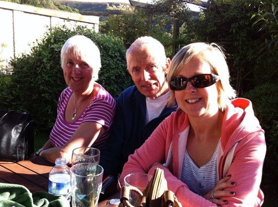 me, mum and dad