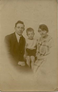 Jeff with parents Charles and Lily Parkes