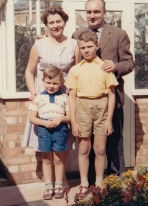 Family photo at Lowestoft c1961