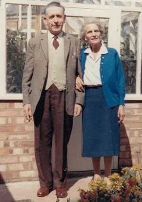 Grandad & Nan Nan Aug 1962