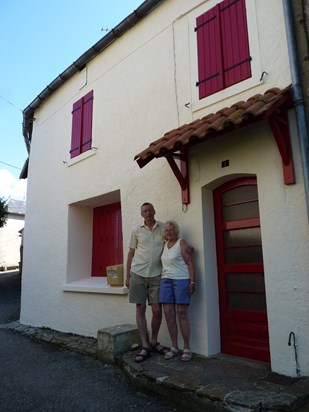 Memories of 'Happy days' with mum in France, without her help this would have been more difficult to achieve, Thanks mum