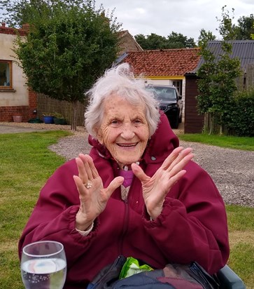 It really was that big ! August 2020 Jazz Picnic. A great Lady.