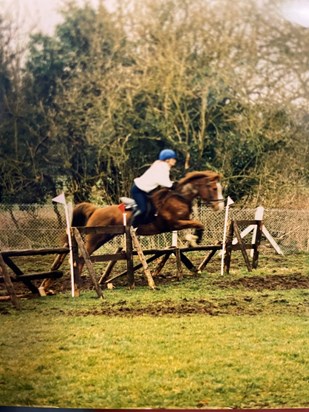 Debbie and Hussar at Coltspring 