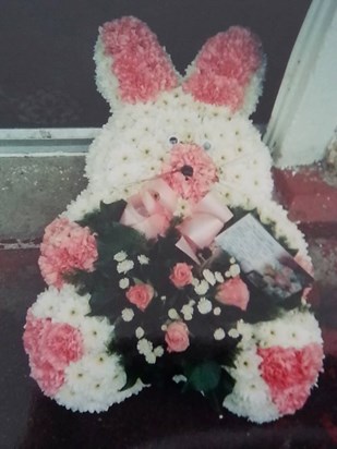 These are the flowers we had for your 2nd funeral