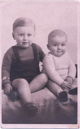 John and Del 1949