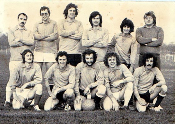 ORBIS FOOTBALL TEAM 1979, DEL BACK ROW 4TH FROM THE LEFT