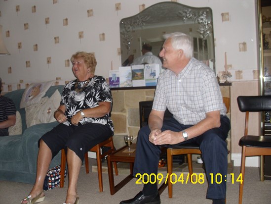 Carole and Dave with us July 2011