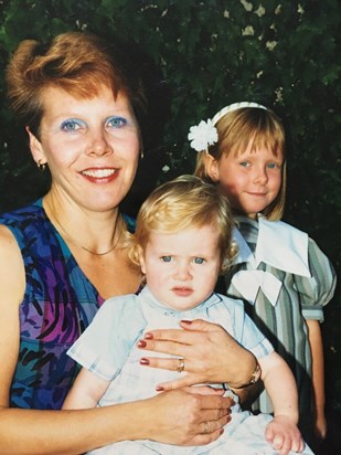 Judy, Lewis and Ruth, circa 1990