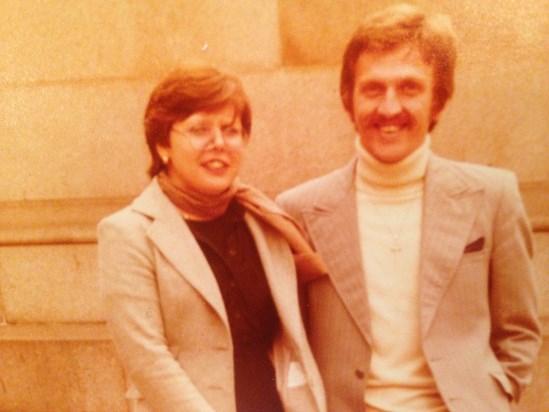 Judy and Graham in Edinburgh October 1979