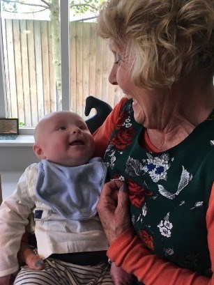 Grandma always made Jasper smile