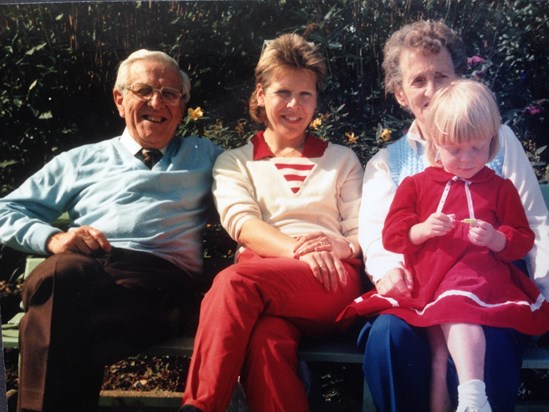 Grandpa, Judy, Grandma and Ruth