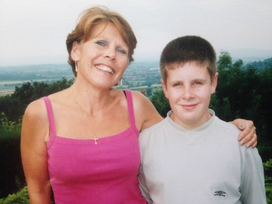 Judy and Lewis in the Cotswolds.