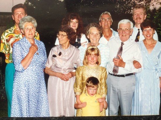 Grandma and Grandpa's Golden Wedding Anniversary.