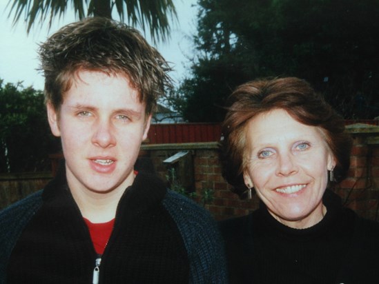 Judy with Lewis. She had the most beautiful smile that warmed your heart xxx