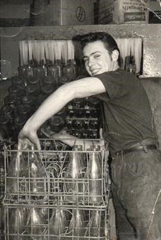 Ken's first job at Eccles Dairy