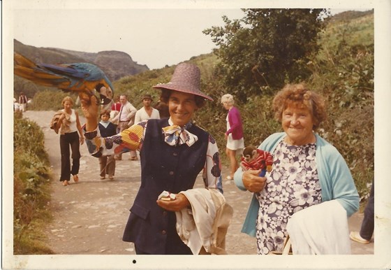 Pauline and my Nan, Derek's mum