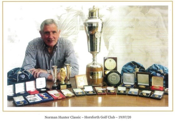 Norman at Horsforth Golf Club in 2020