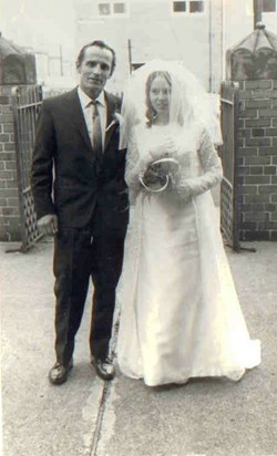 Father of the Bride - Mam & Grandad November 1970...