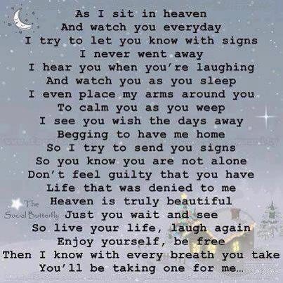 I saw this poem, and thought of you all xXx Love from Mark C-G xXx