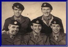 1950 - Dad with army mates