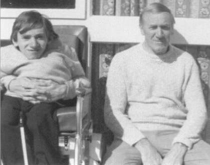 1970s - Dad & Jim on holiday - Hemsby, Norfolk