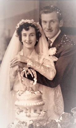1954 - September 18th -  Ailish & Harry Wedding Day