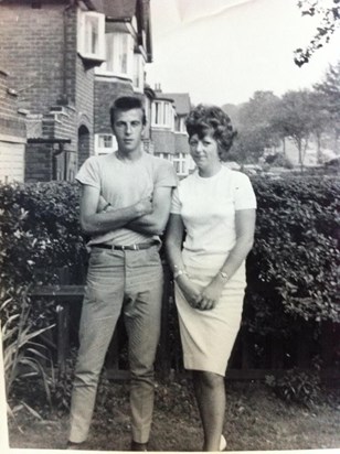 mum and dad when they were first dating.