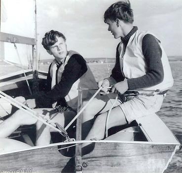 Nick & Jim sailing