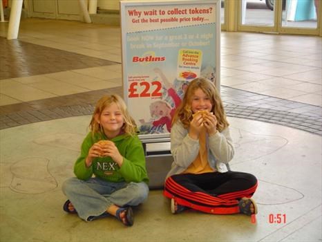 Stuffing thier faces