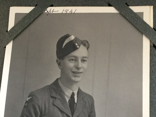 Dad in his RAF uniform 1941