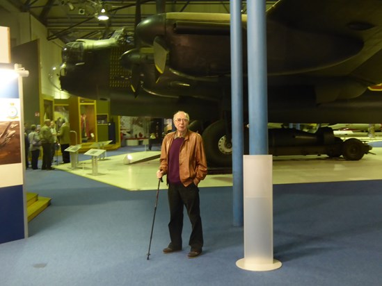 Ian revisiting the past at RAF Hendon a few years ago 😀