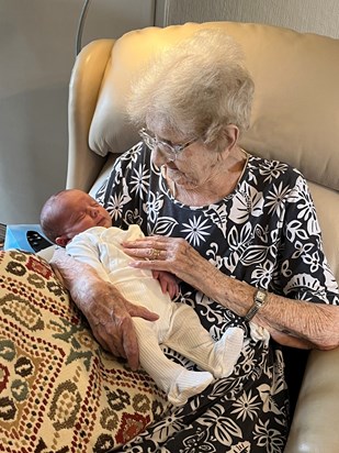 Joan with Bentley Carter 