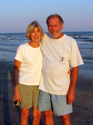 Bob and Carolyn at Crystal Beach