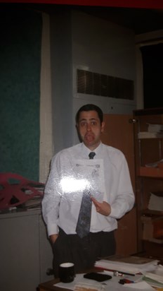 Our funny high school teacher. Will never forget you x