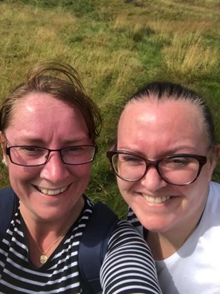 Hot and sweaty up Dumyat! 18th August 2020