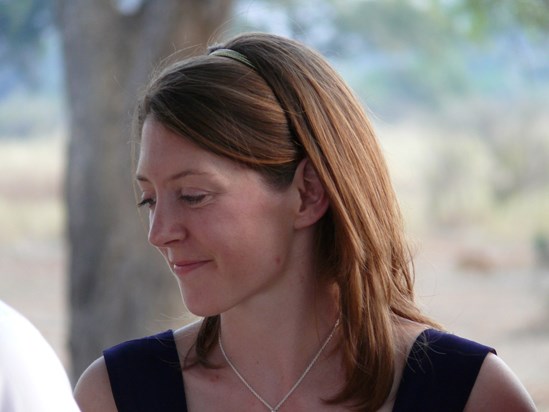 Annie in Zambia, September 2008 