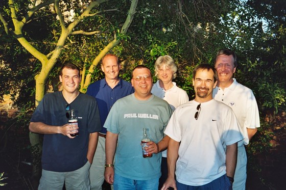 Colin's son,  Gavin Summers, Colin, Jeff Walker, Phil, Mark Eastwood