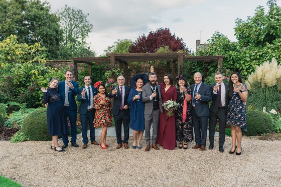 Bex and Dan's wedding ceremony, October 2019