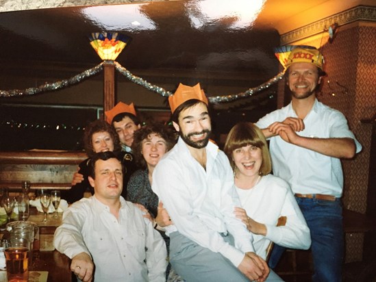 Xmas1992 again…we will miss you Phil…love from Aunt Wend, Andy, Alison, Stephen, Debbie and M xx